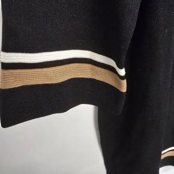 Studio 1 Women's Knit Sweater Dress Size XL Black NWT (A45) - Picture 5 of 8